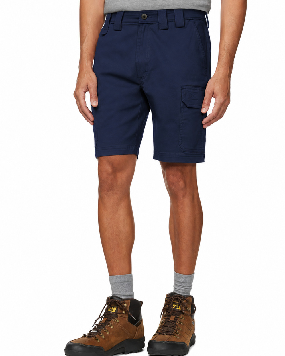 CAT Men's Cargo Short, Relaxed Fit, Navy, Size 38